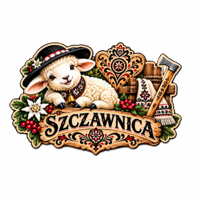 Szczawnica, magnes z Pienin, Pieniny, magnes na lodówkę, góralskie